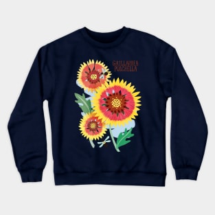 Gaillardia Pulchella Crewneck Sweatshirt